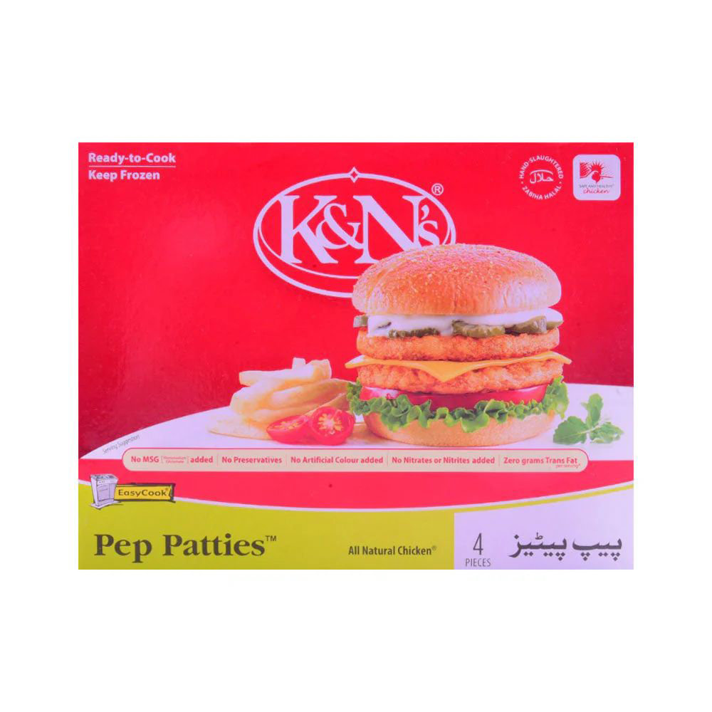 Picture of K&N Pep Patties Standard Pack 375GM