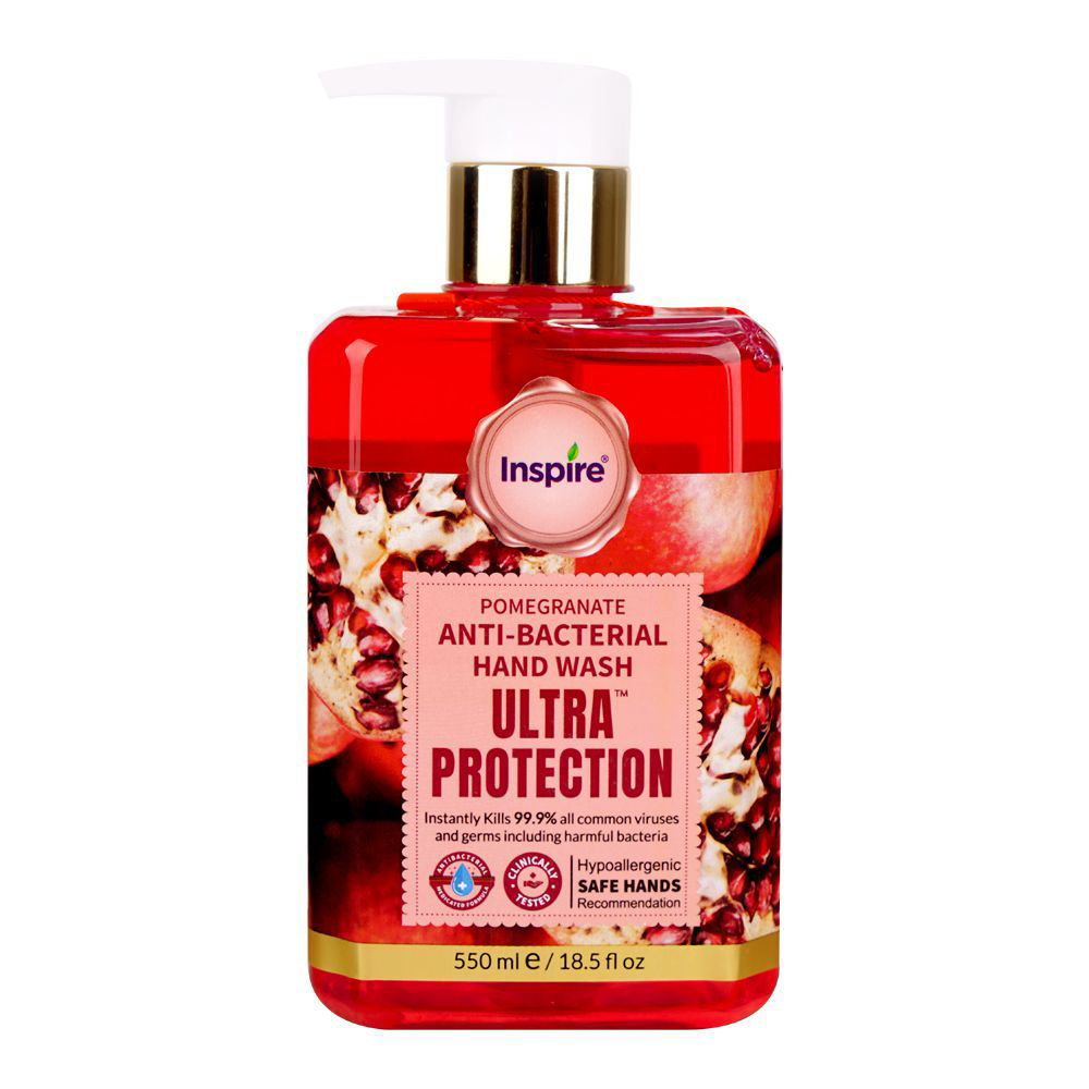 Picture of Inspire Pomegranate Anti-Bacterial Hand Wash 550ML