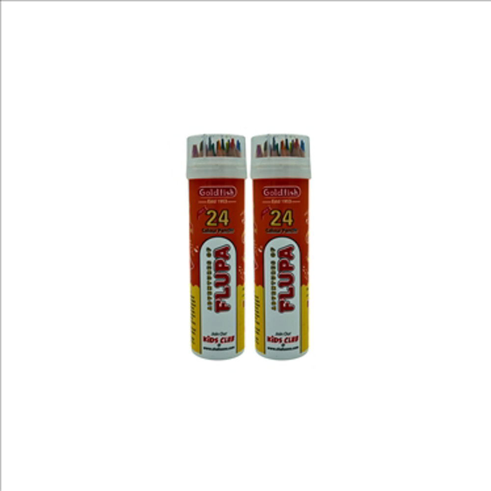 Picture of GOLDFISH FLUPA COLOR PENCIL 24PCS