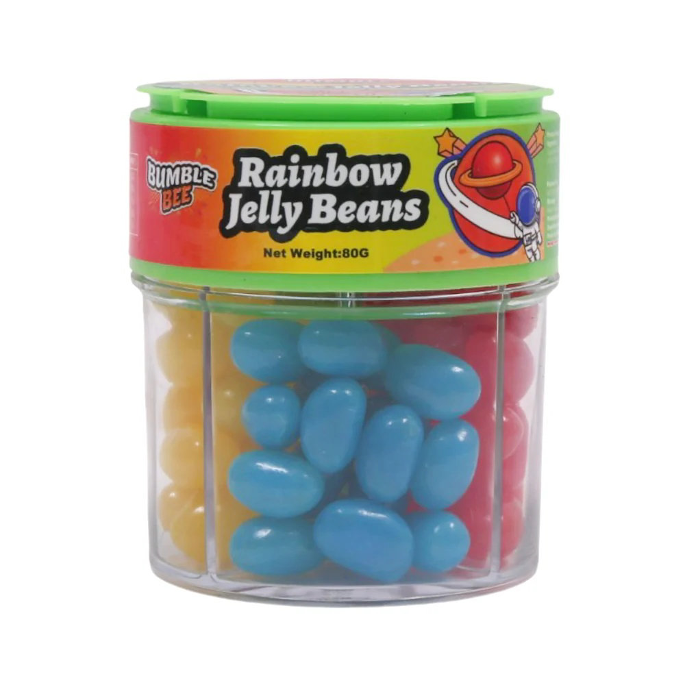 Picture of Bumble Bee Rainbow Jelly Beans 80GM