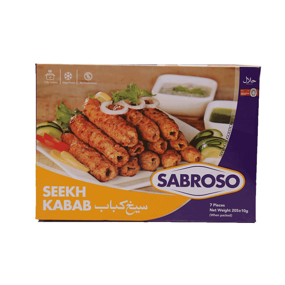 Picture of Sabroso Seekh Kabab 205GM