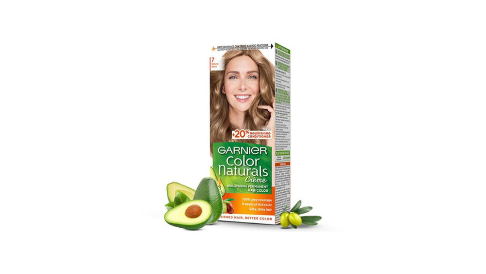 Picture of Garnier Hair Color Creme 7 Natural Blond