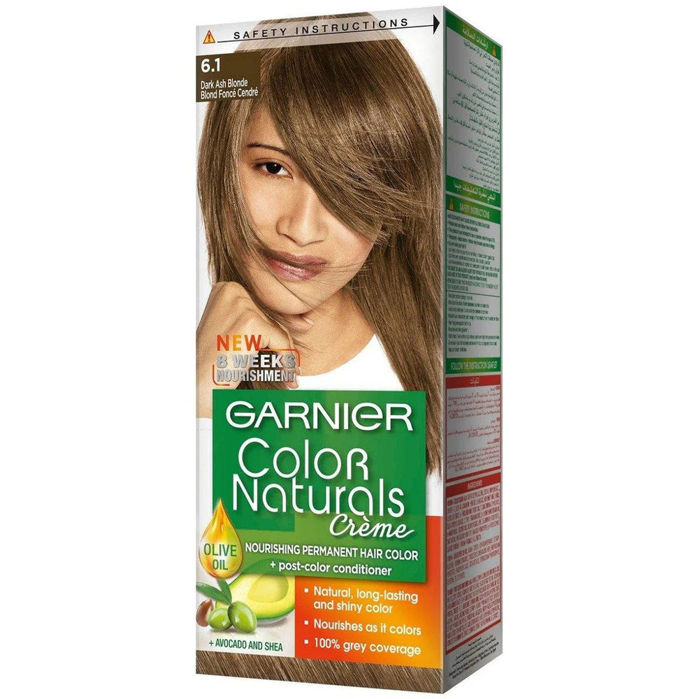 Picture of Garnier Hair Color Creme 6.1 Ashy Light Brown