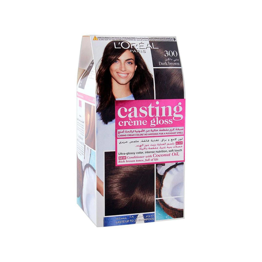 Picture of Loreal Paris Casting Creme Gloss Hair Color 300 Dark Brown
