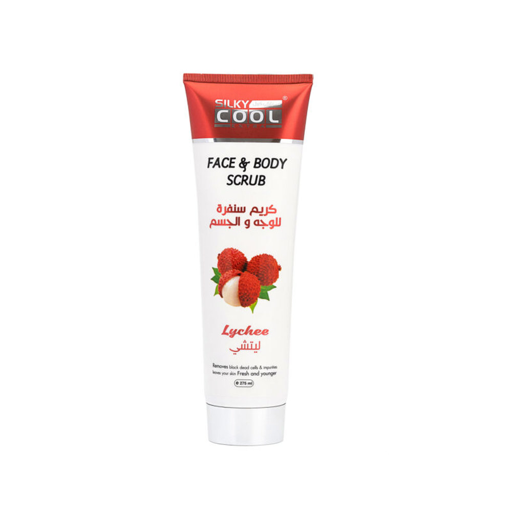 Picture of Silky Cool Lychee Face And Body Scrub 275ml