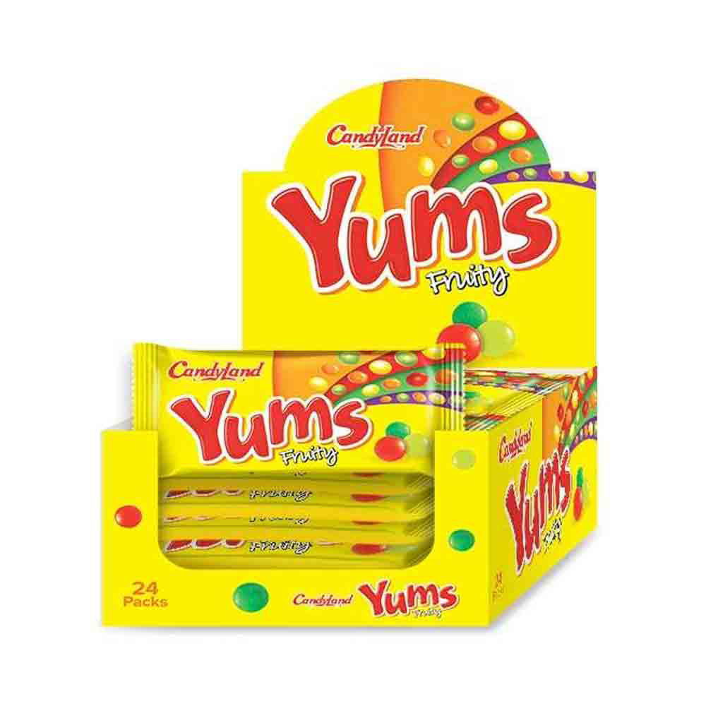 Picture of Candyland Fruity Chews Yums 30 Gm