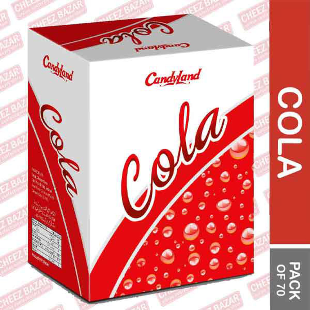 Picture of Candyland Cola Gold Candy Jar 50 Pcs 237gm