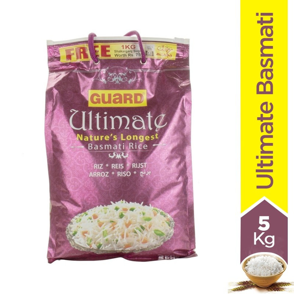 Picture of Guard Ultimate Natural's Long Basmati Rice 5kg