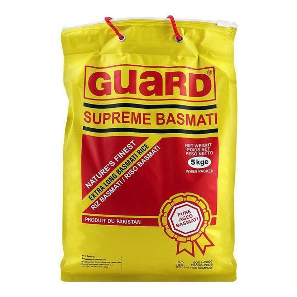 Picture of Guard Supreme Basmati Rice 5kg