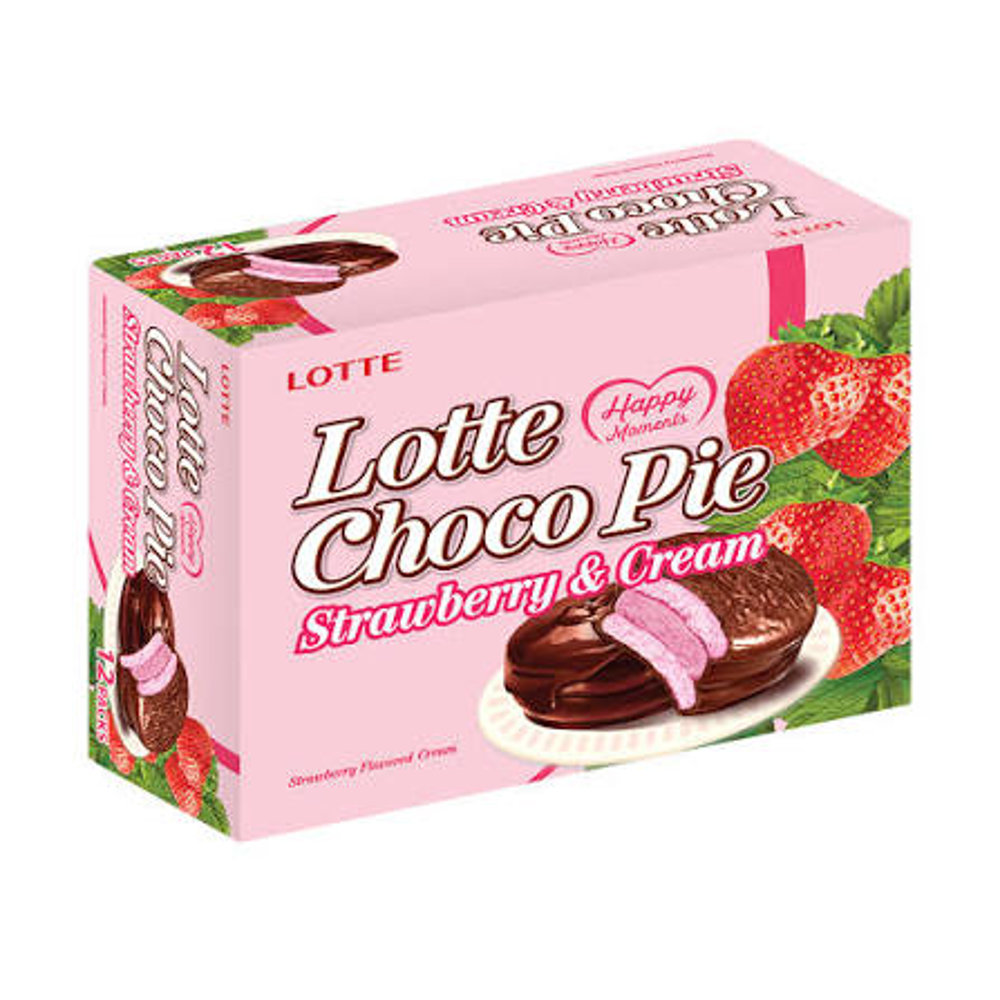 Picture of Lotte Choco Pie Strawberry 23GM