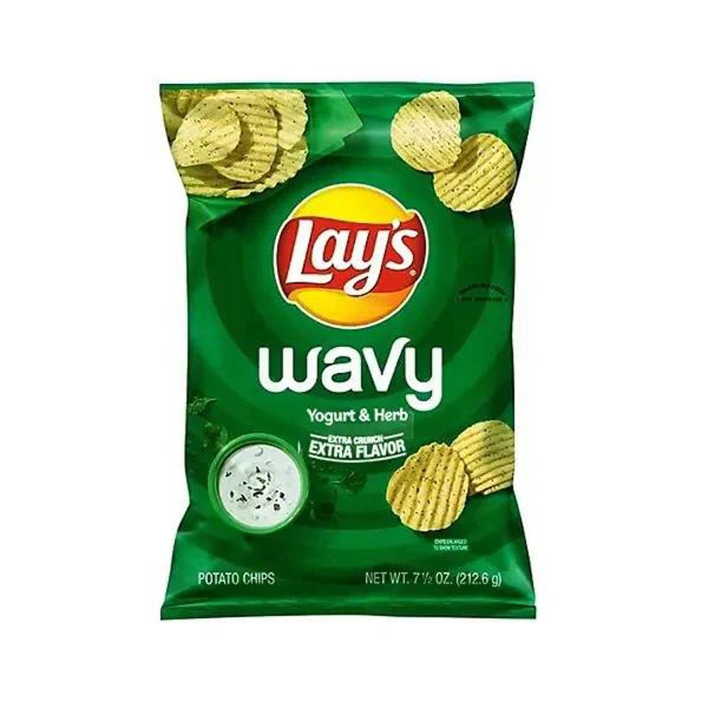 Picture of Lays Wavy Yogurt & Herb 45GM
