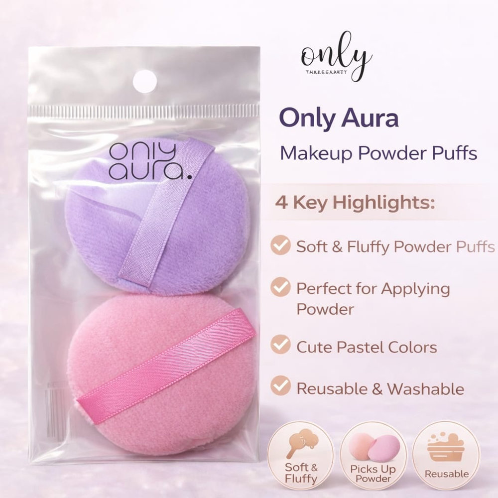 Picture of   Only Aura Makeup Puff 2Pcs Pack FF101