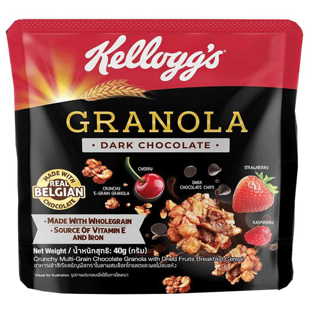 Picture of Kellogg's Granola Dark Chocolate Pouch 40GM