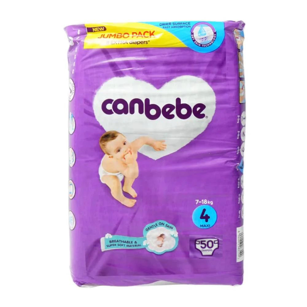 Picture of Canbebe Baby Daiper Maxi 4 50pcs