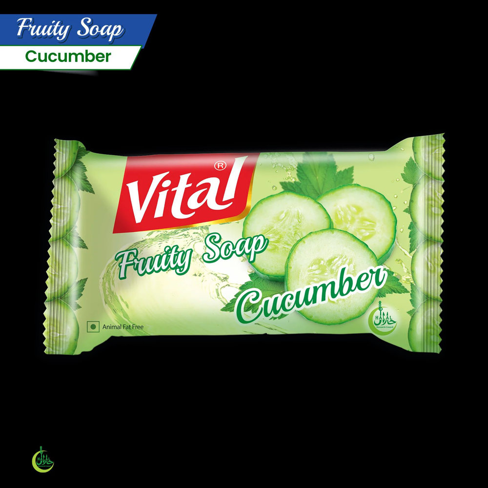 Picture of Vital Fruity Cucumber Soap 120gm