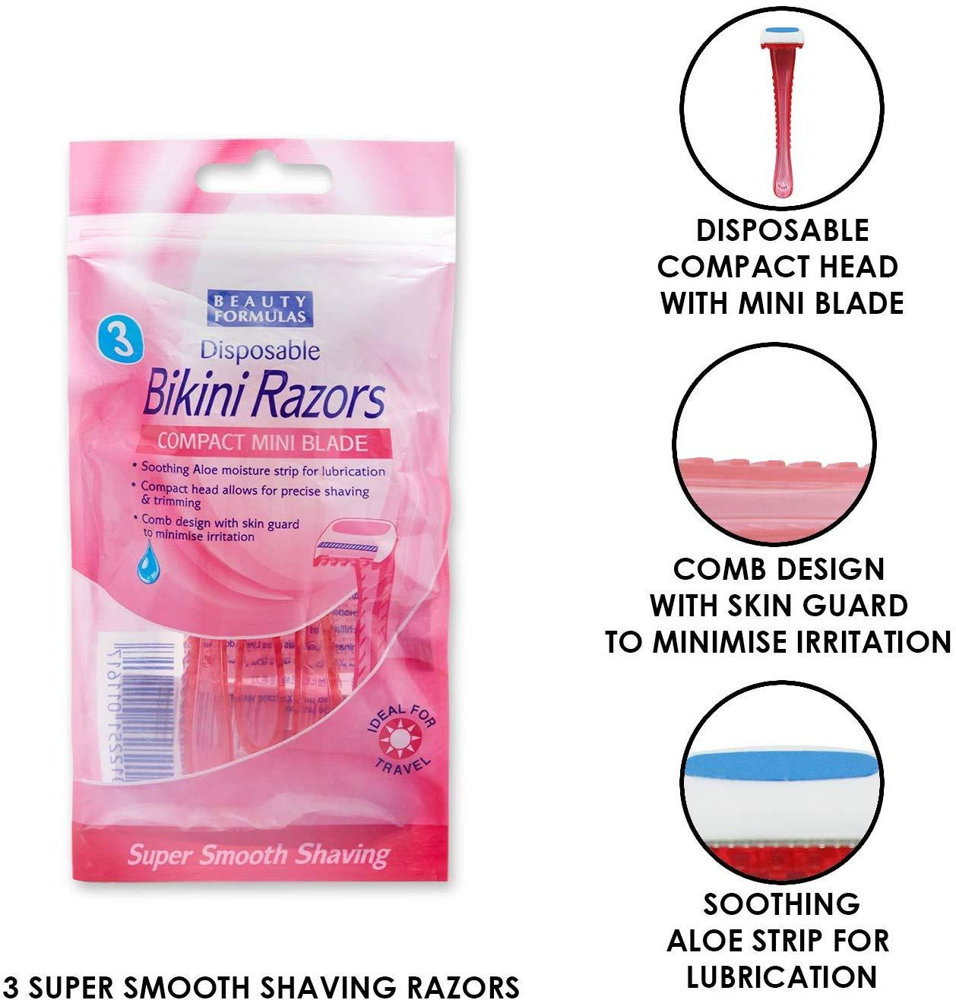 Picture of Beauty Formulas Bikini Razors