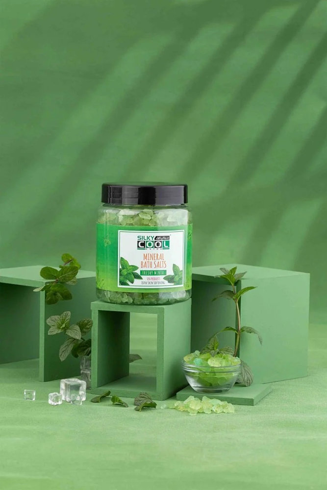 Picture of Silky Cool Freshy Minta Bath Salt 750g