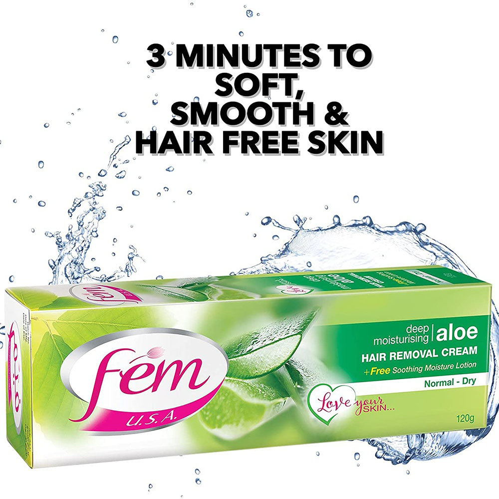 Picture of Fem Aloe Vera Hair Removal Cream 120gm