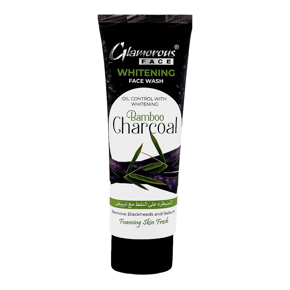 Picture of Glamorous Whitening Bambo Charcoal Face Wash 100GM