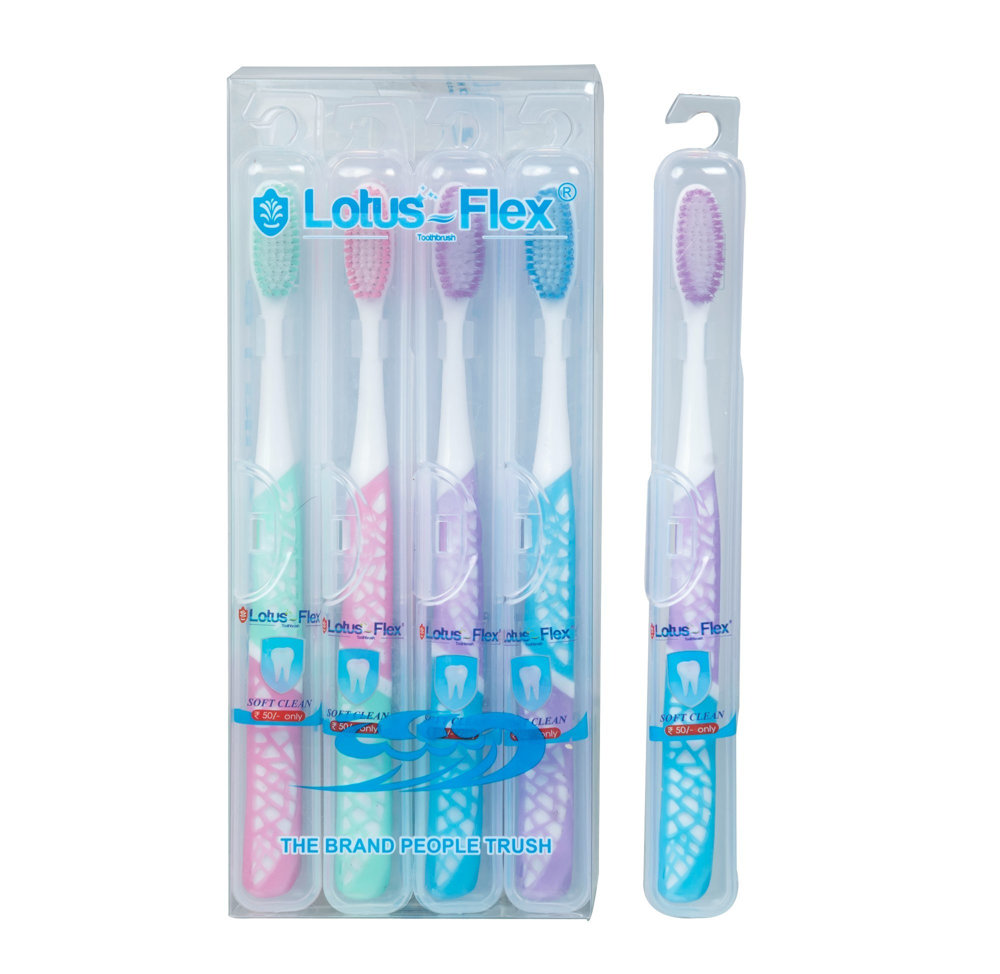 Picture of Lotus Soft Flexi Clean Toothbrush
