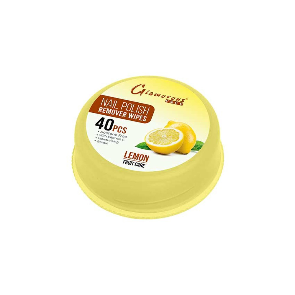 Picture of Glamorous Lemon Nail Polish Remover 40Pcs