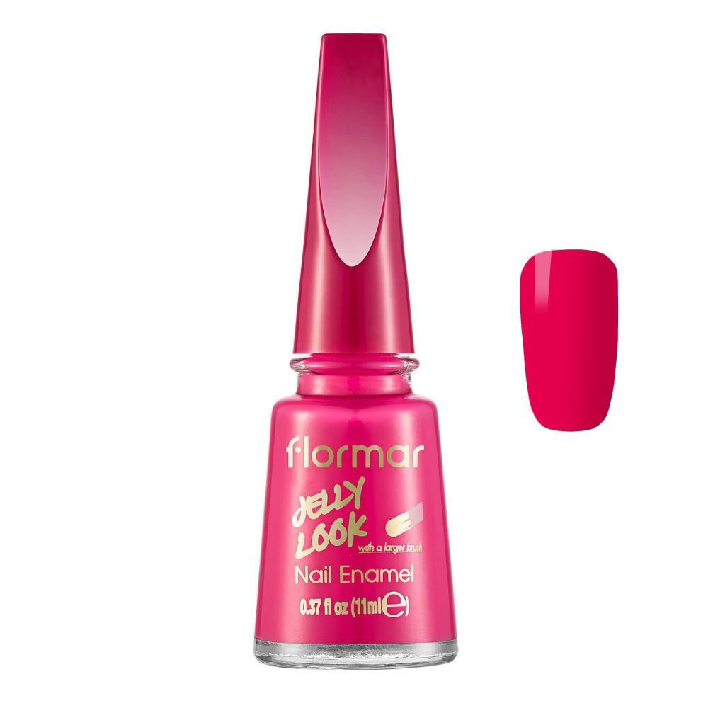 Picture of Flormar Nail Polish Jl21 Awesome Pink 11ml