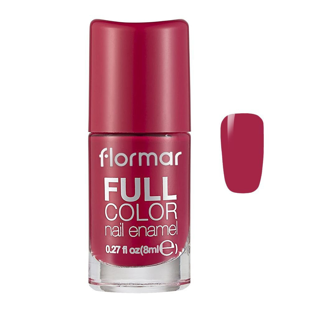 Picture of Flormar Ful Color Nail Polish Fc64 Playful Pink 8ml
