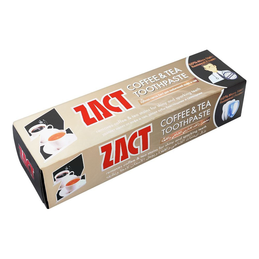 Picture of Zact Cofee & Tea Toothpaste 100gm