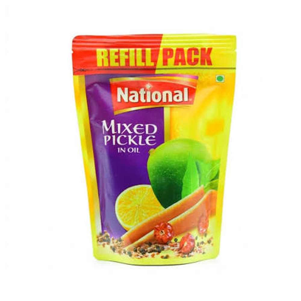 Picture of National Mixed Pickle In Oil 300GM
