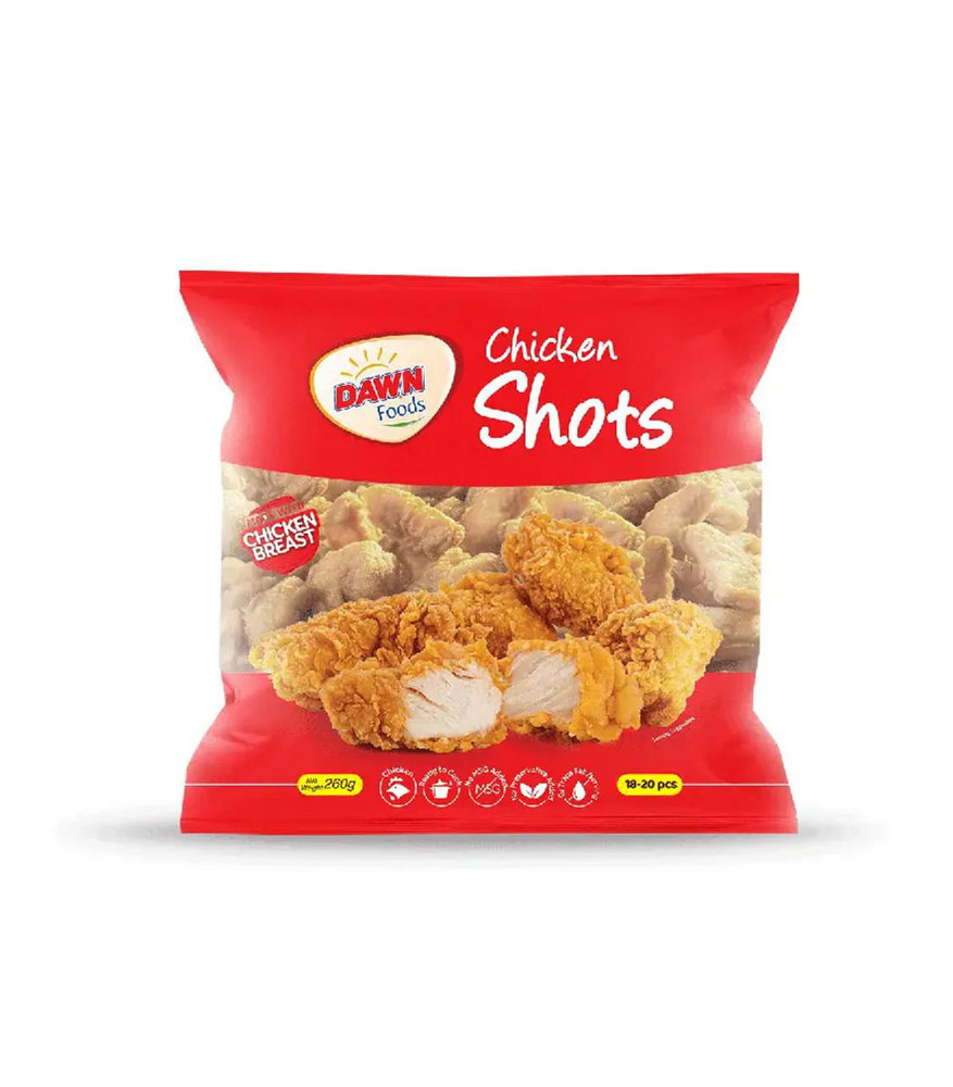 Picture of Dawn Food Chicken Shots 260GM