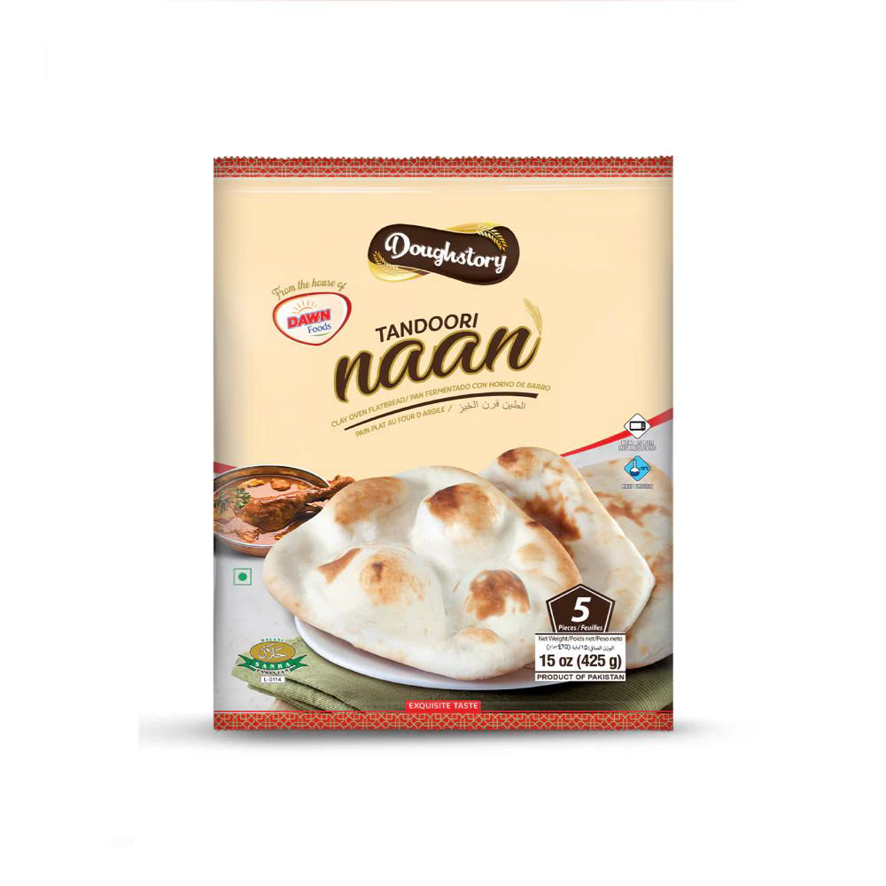 Picture of Doughstory Tandoori Naan 5Pcs 425GM