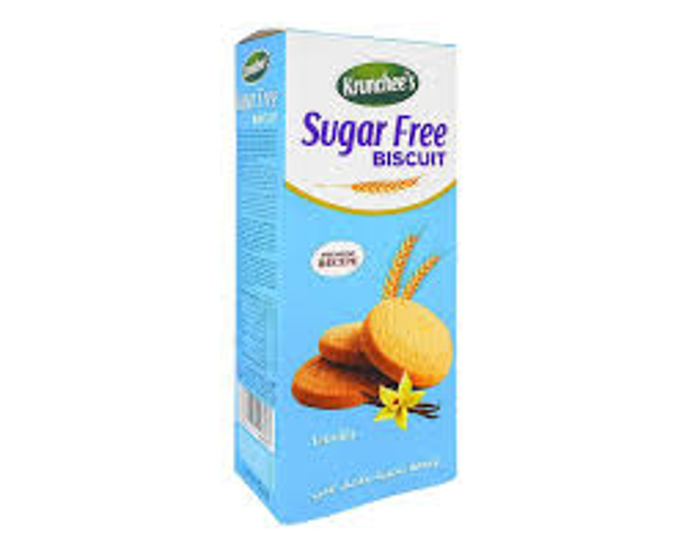 Picture of Krunchee's Vanilla Sugar Free Biscuits 100gm