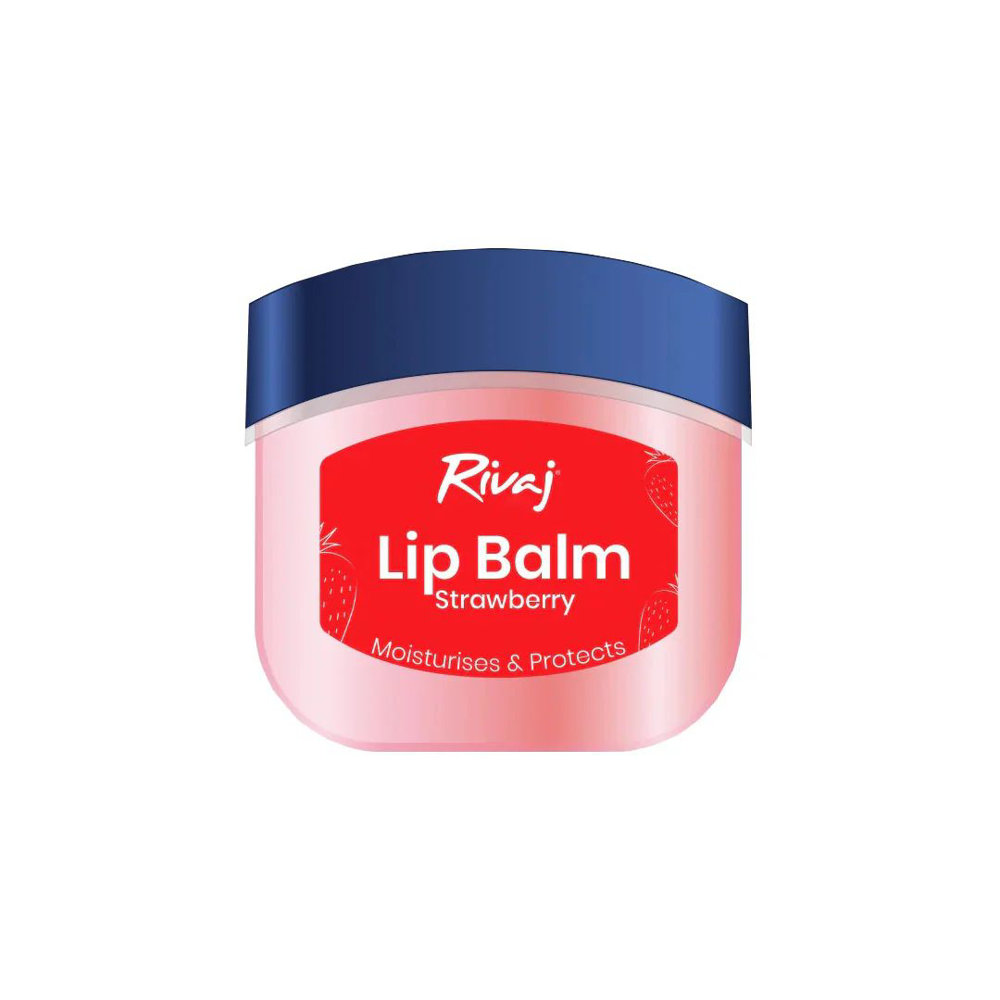 Picture of Rivaj Lip Balm Strawberry Pink 8GM