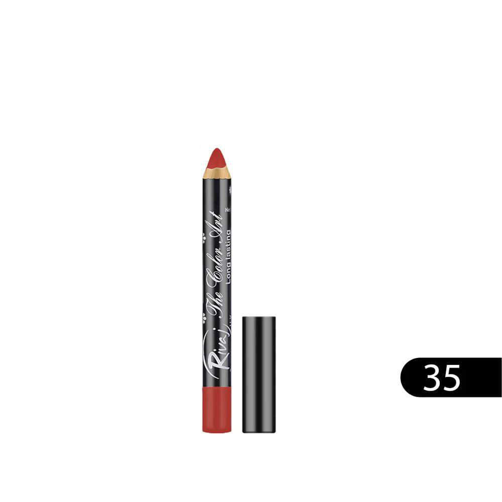 Picture of Rivaj Line Loud Lipstick Pencil 35 Couch Shell 0.2GM