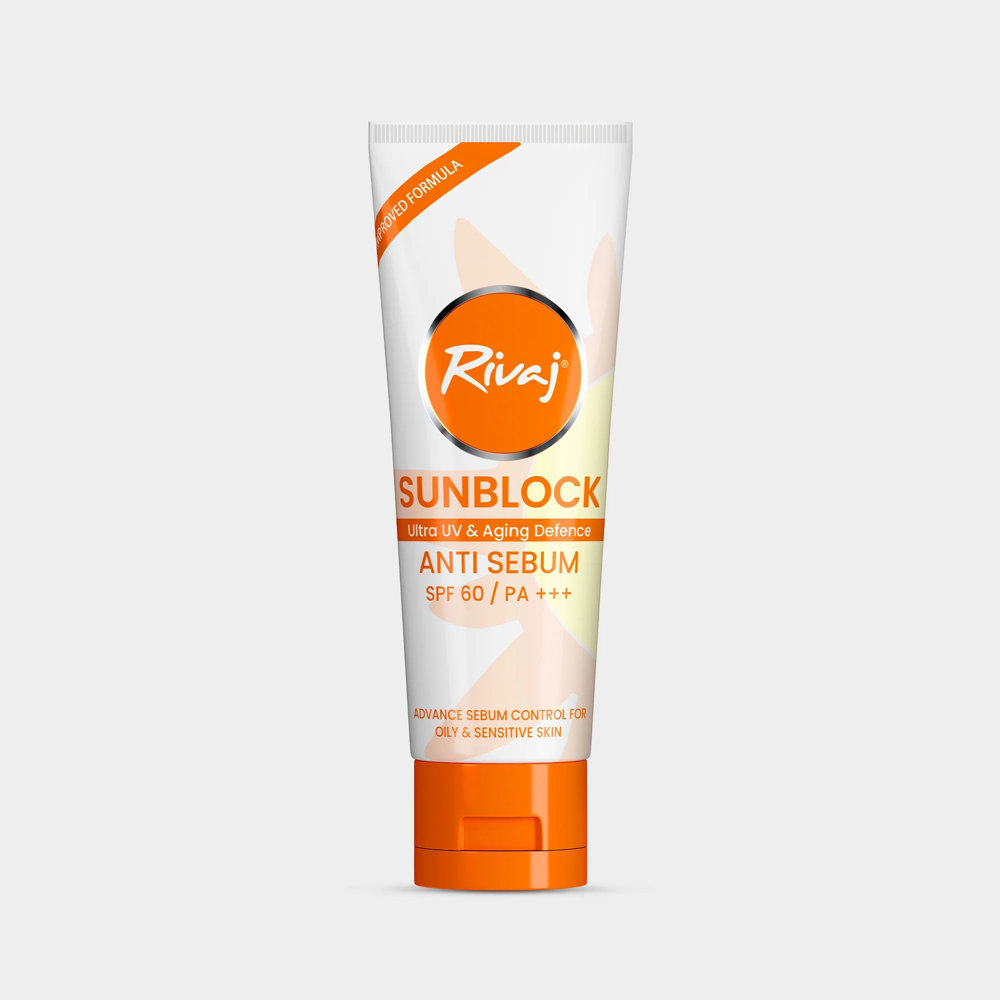 Picture of Rivaj SPF60 Anti Sebum Sunblock 40ML