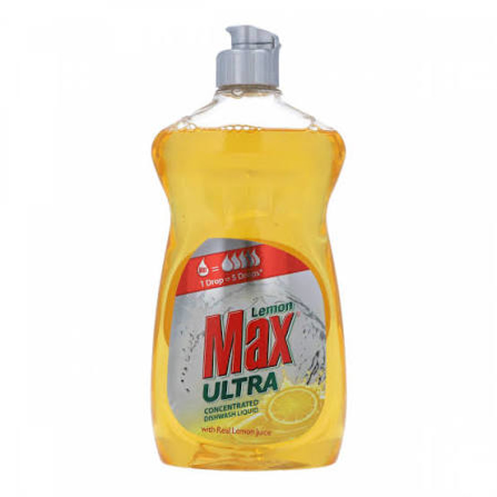 Picture of Lemon Max Ultra Lemon Juice Dishwasher Liquid 500ML