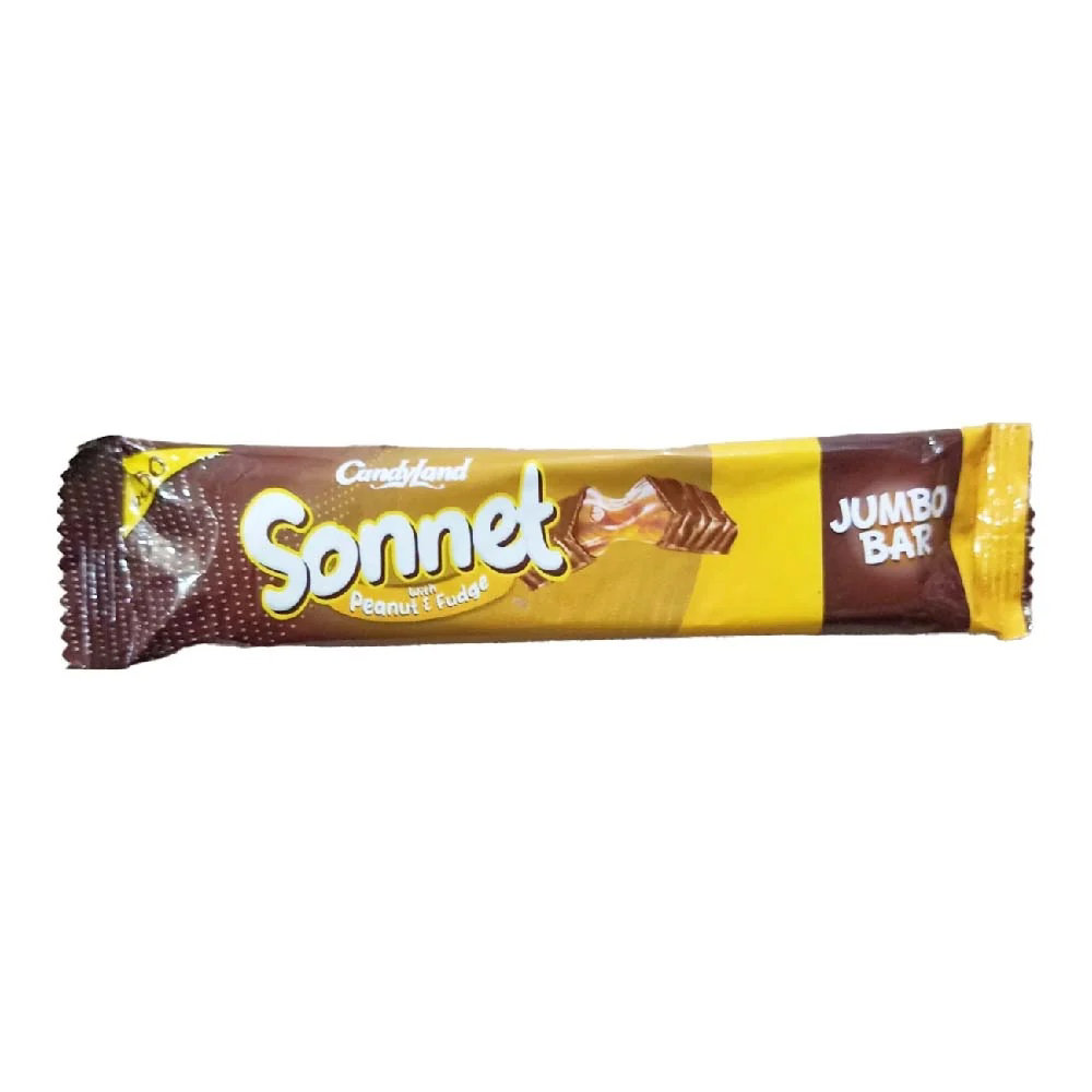 Picture of Candyland Sonnet Peanut & Fudge Chocolate 8.25GM