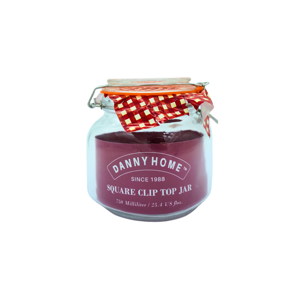 Picture of Danny Home Glass Clip Top Jar #1966-38