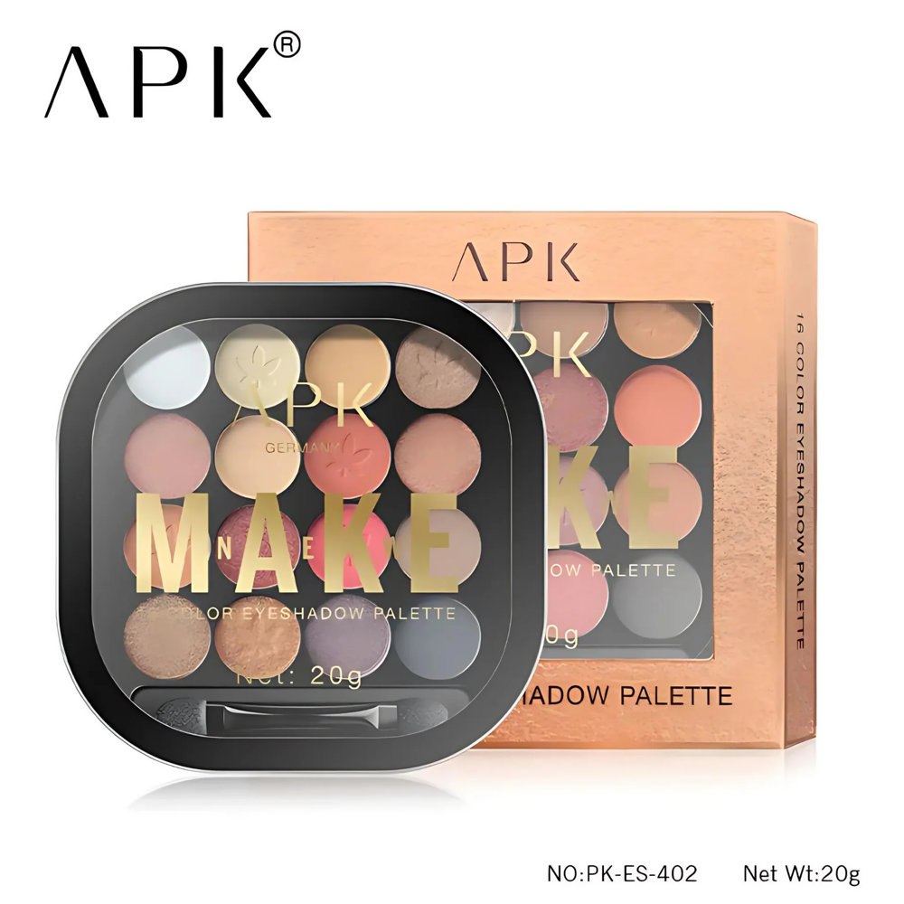 Picture of Apk 16 Color Eyeshadow Palette 20GM