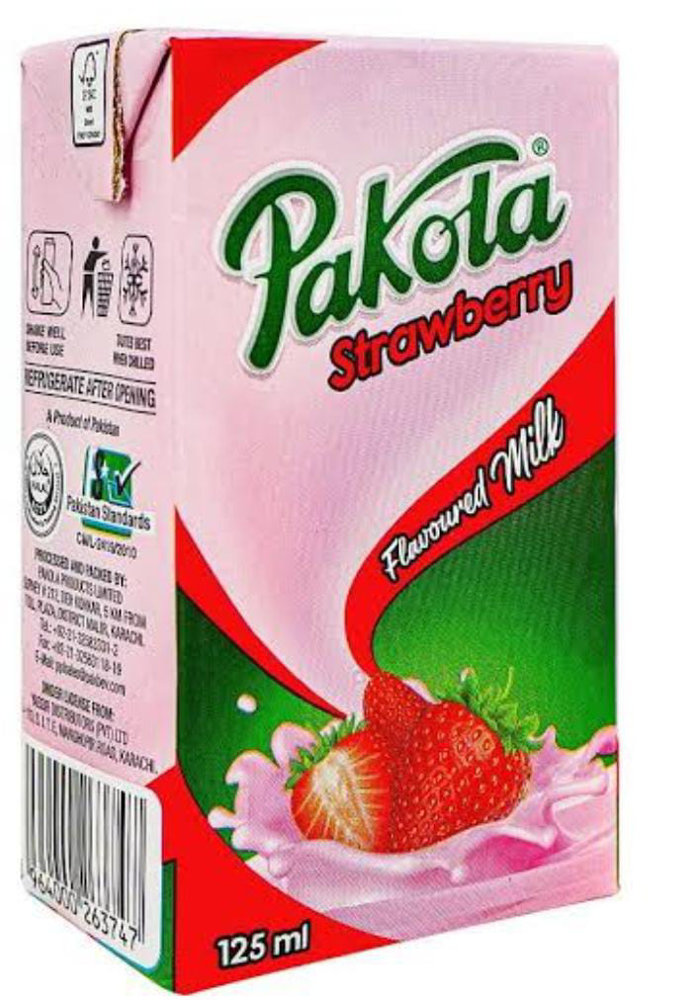 Picture of Pakola Strawberry Flavour Milk 125ML