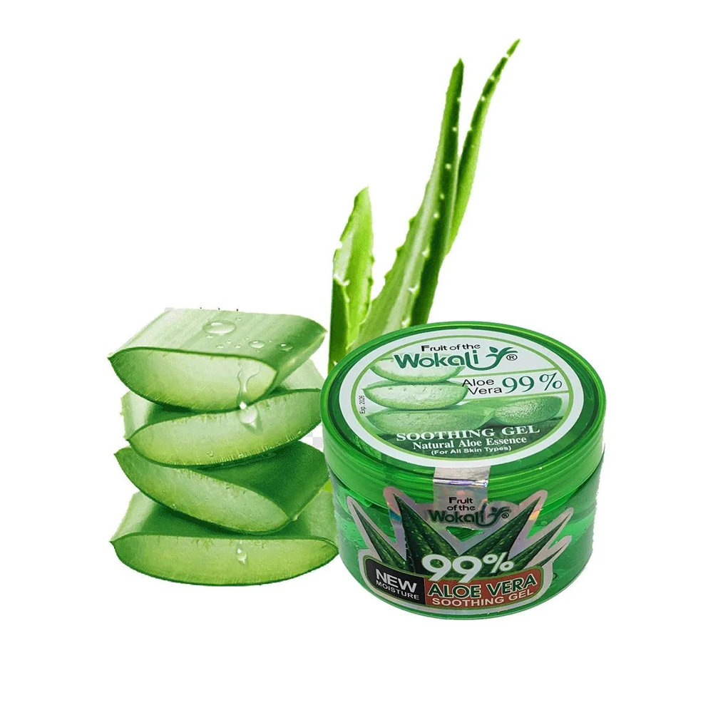 Picture of Wokoli Natural Beauty Aloe Vera Gel Jar