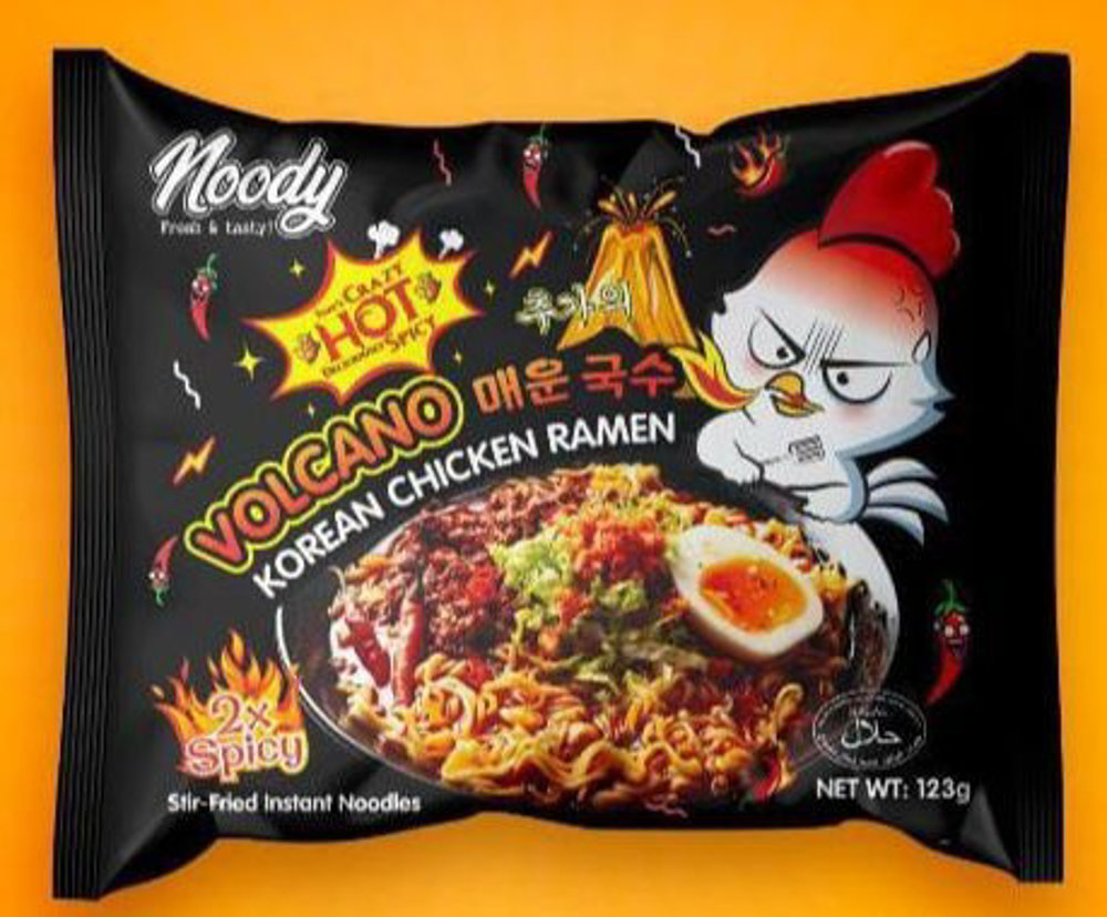 Picture of Noody Volcano Spicy Korean Chicken Ramens 120GM