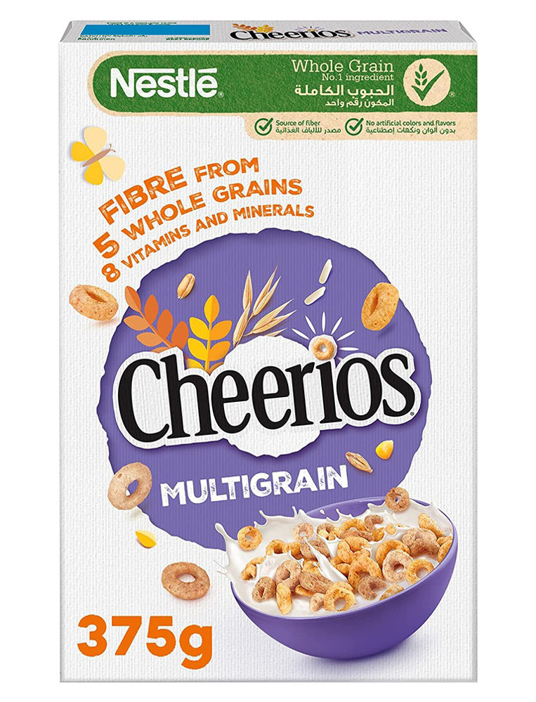 Picture of Nestle Cheerios Multigrain Cereal 390GM
