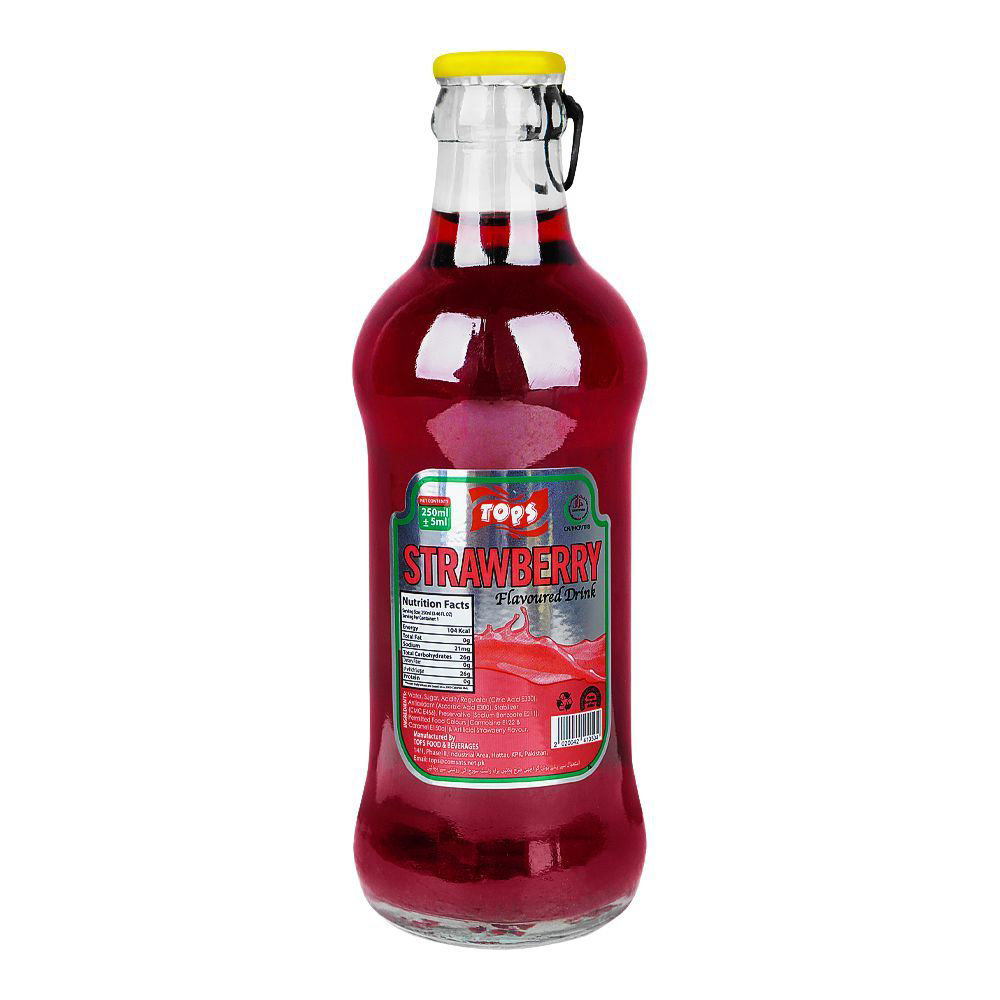 Picture of Tops Strawberry Flavoured Drink 250ML