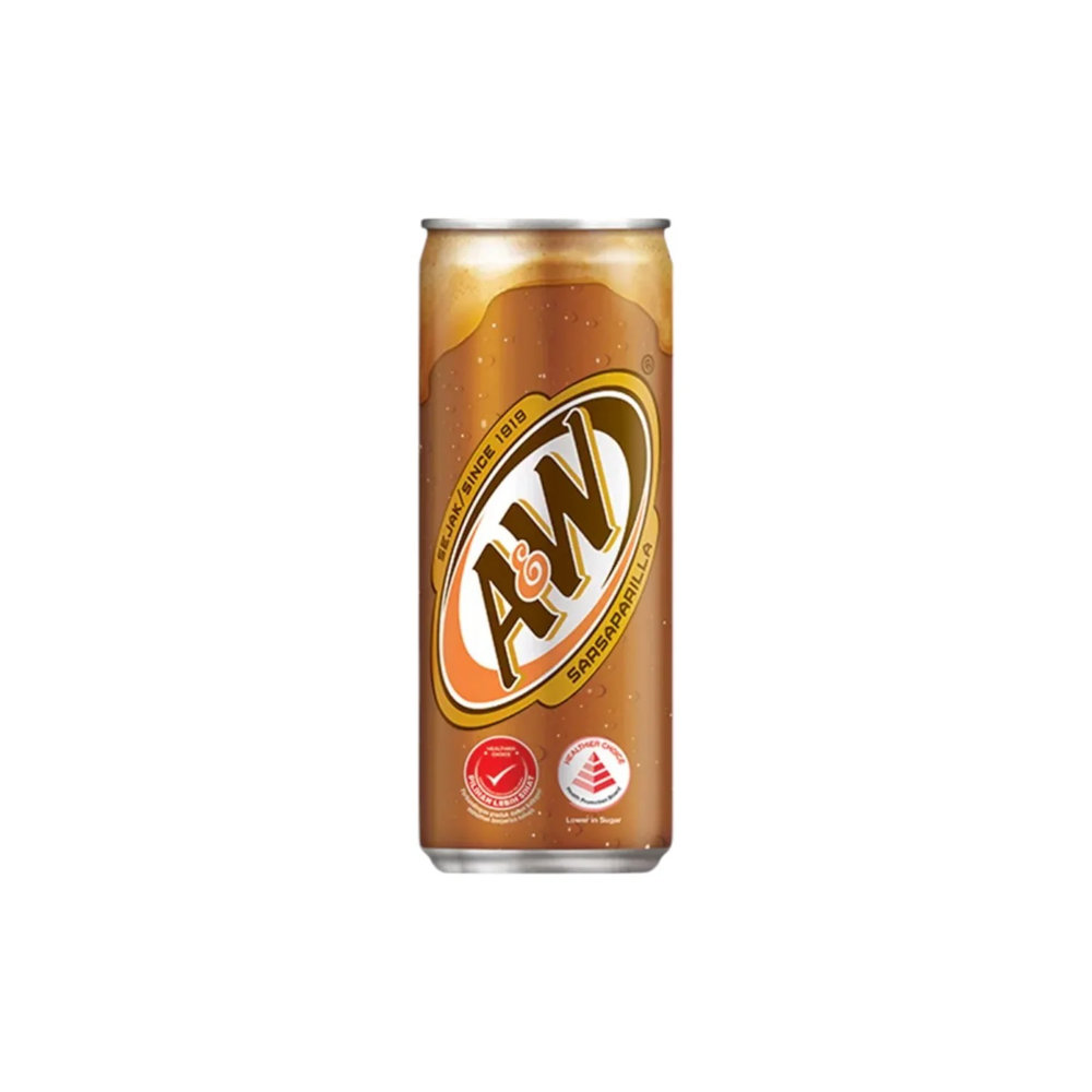 Picture of A&W Sarsaparilla can 320ML
