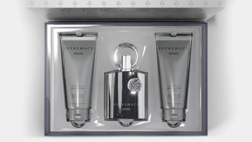 Afnan Supermacy Silver 3in1 Gift Set