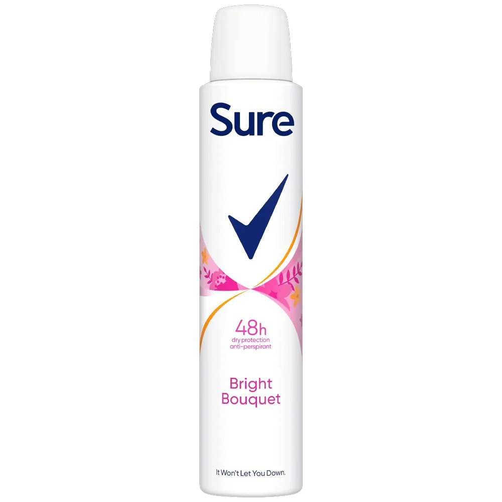 Picture of Sure Body Spray Bright Bouquet 200ML