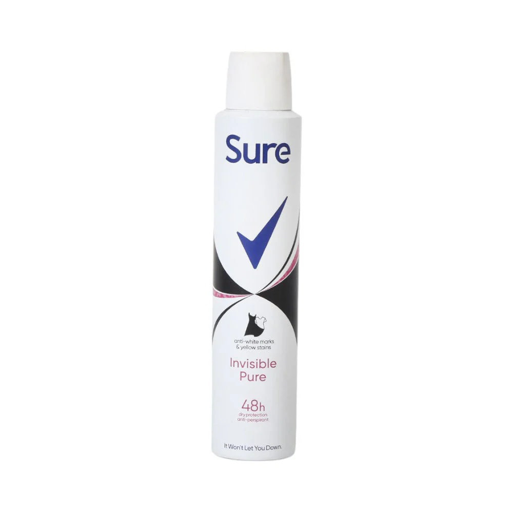 Picture of Sure Body Spray Invisible Pure 200ML