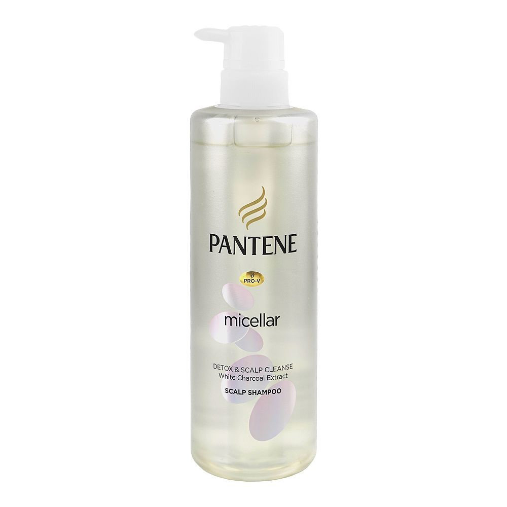 Picture of Pantene White Charcoal Micellar Scalp Shampoo 530ML