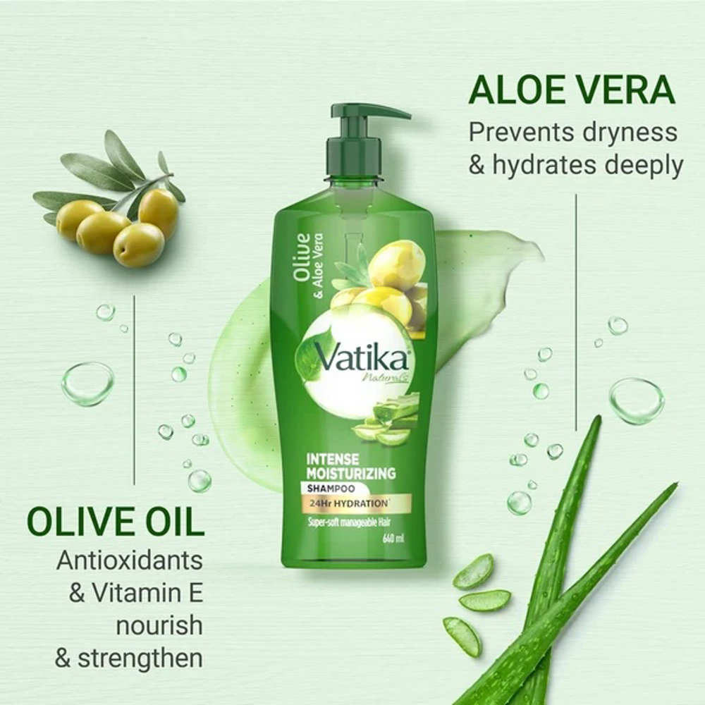 Picture of Vatika Shampoo Aloe Vera 185ML